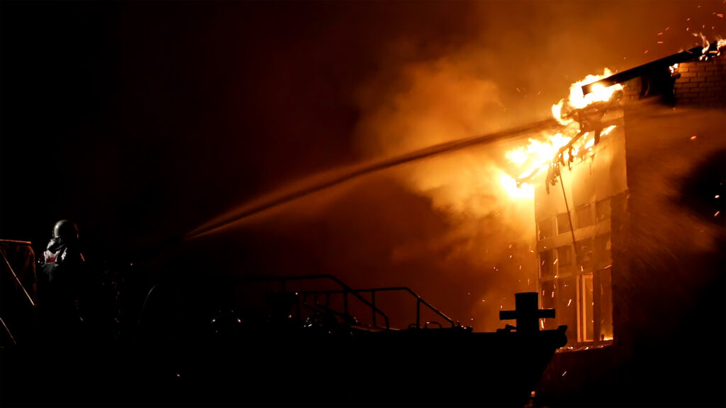 house fire